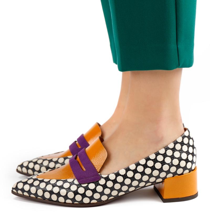 Chie mihara JEITA BLACK AND WHITE Venta caliente
