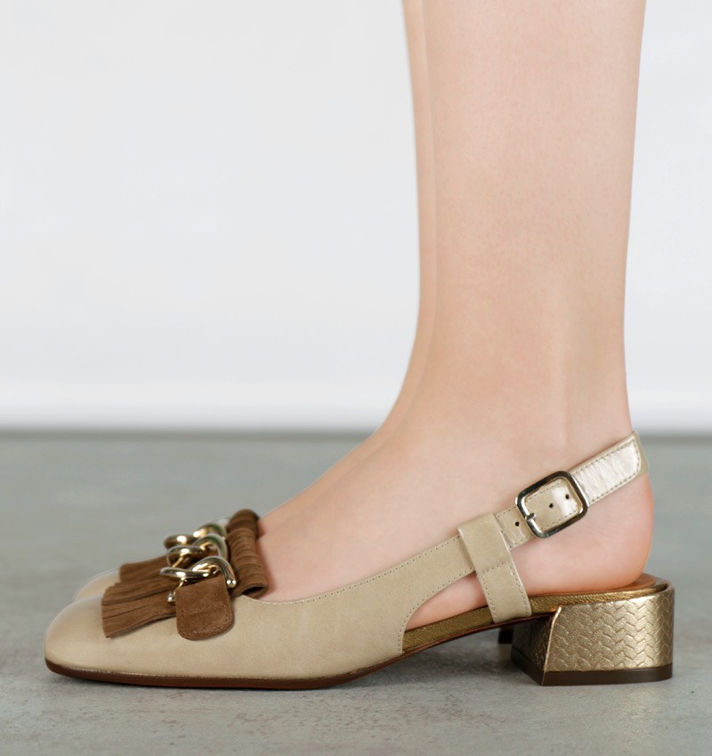 Chie mihara ILNA BEIGE Mejor oferta