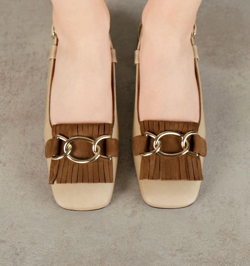 Chie mihara ILNA BEIGE Mejor oferta