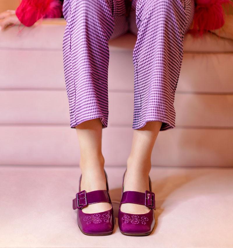 Chie mihara PAYPAU PURPLE Oferta especial
