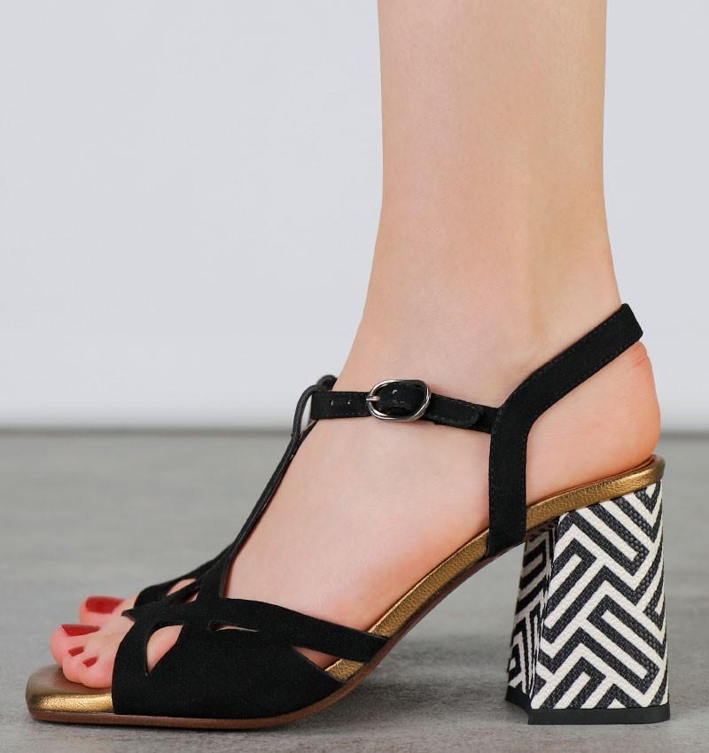 Chie mihara PLAU BLACK & WHITE Tienda