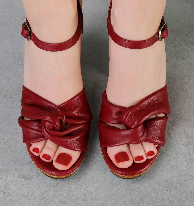 Chie mihara CONTOUR RED Rebajas top