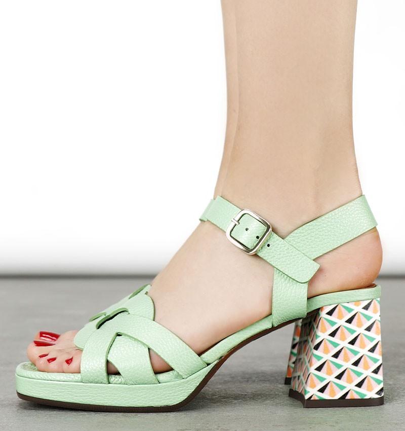 Chie mihara GAURA MINT AND PINK Promoción trimestral