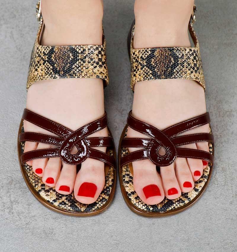 Chie mihara WEISHO BROWN Descuento por venta flash