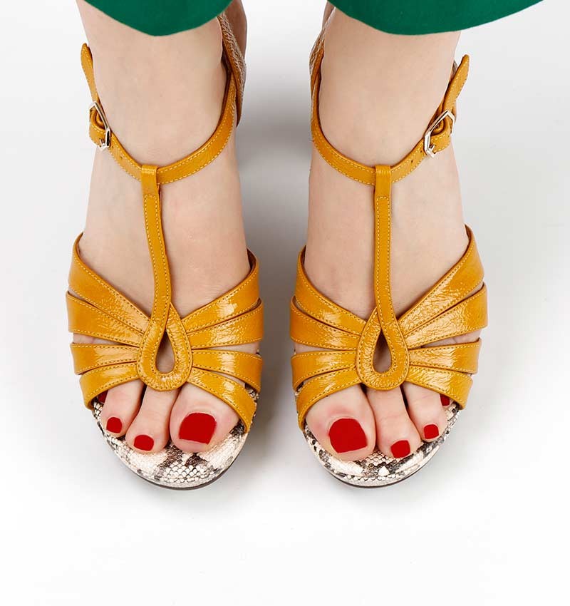 Chie mihara CAFRA YELLOW Rebajas de fin de temporada