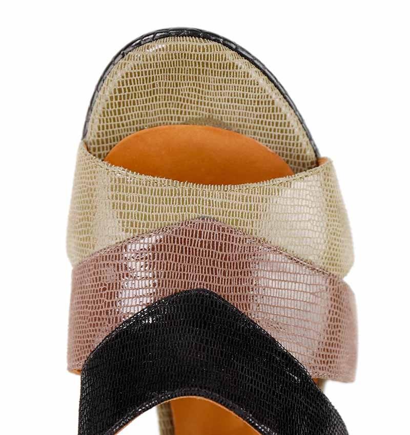 Chie mihara ADINA GREY AND BLACK Rebajas