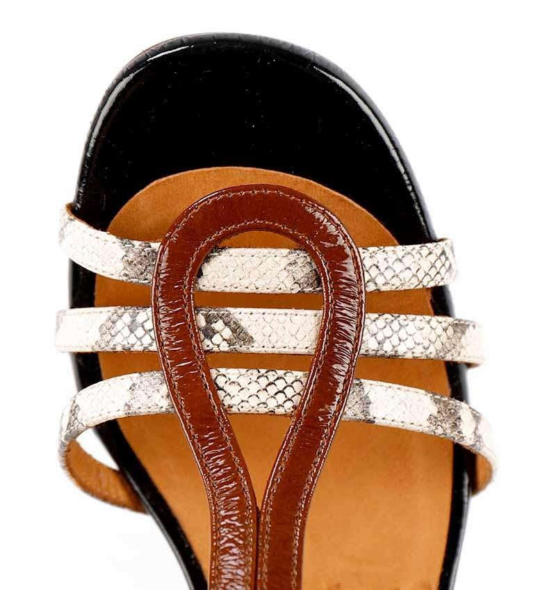 Chie mihara BABI SAND AND BROWN Oferta especial