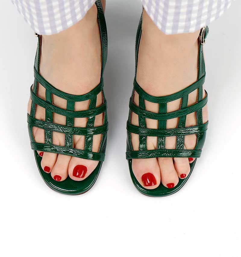 Chie mihara BA-HUNI GREEN Liquidación