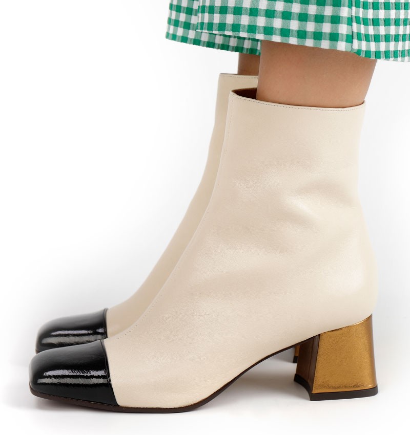 Chie mihara VOLKIRIA OFF-WHITE Rebajas de fin de temporada