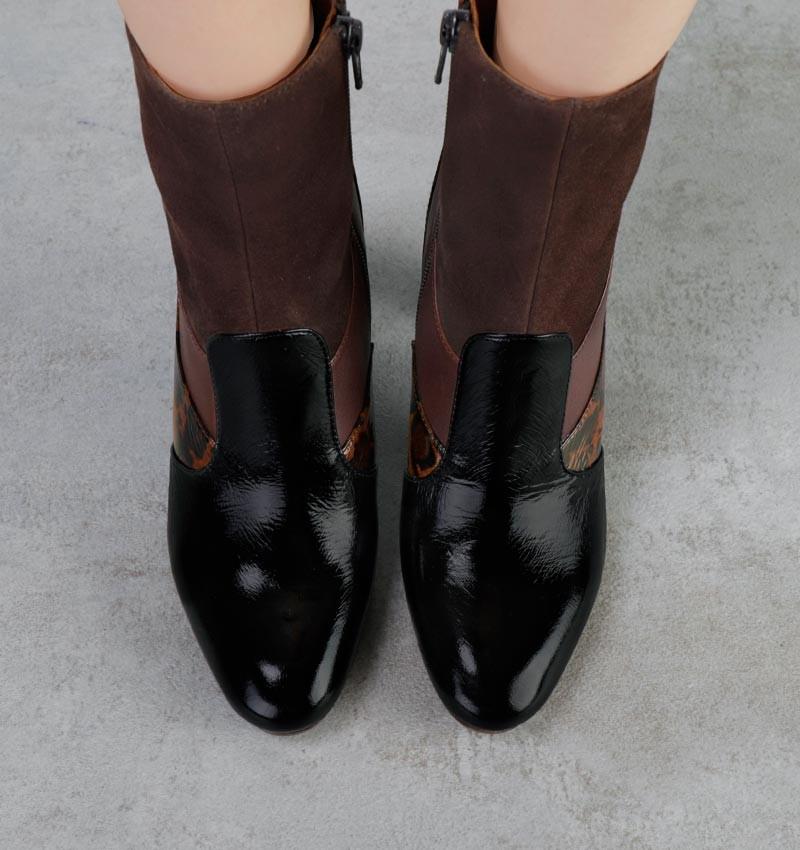 Chie mihara ETUSA BLACK & BROWN Rebajas