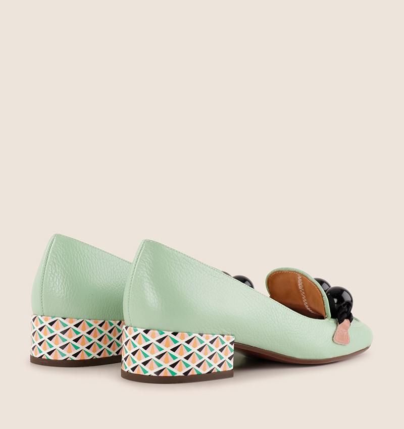 Chie mihara UBISCU MINT AND PINK Últimos 2 días