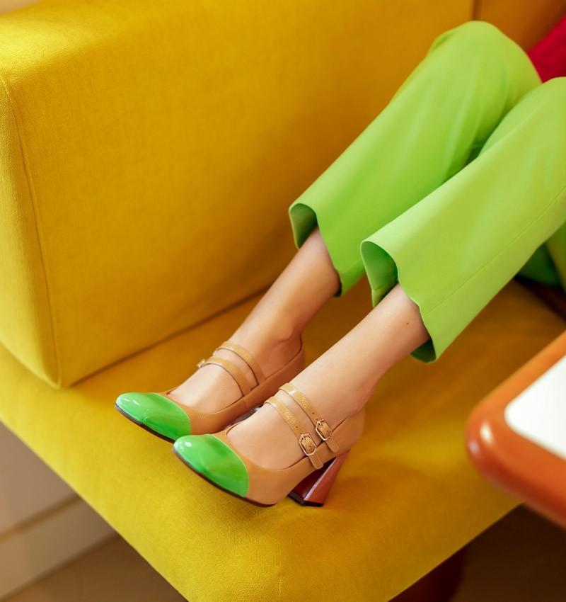 Chie mihara OLY GREEN Outlet online