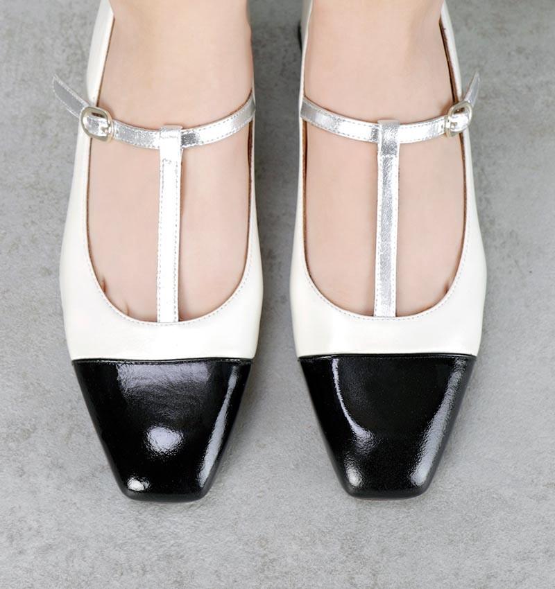 Chie mihara HEBI WHITE Venta caliente