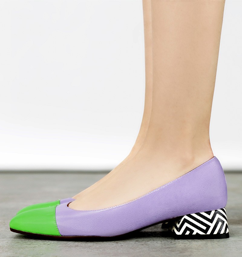 Chie mihara HAILU LILAC Oferta especial
