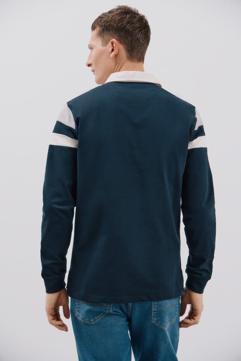 Cortefiel Polo rugby Outlet online
