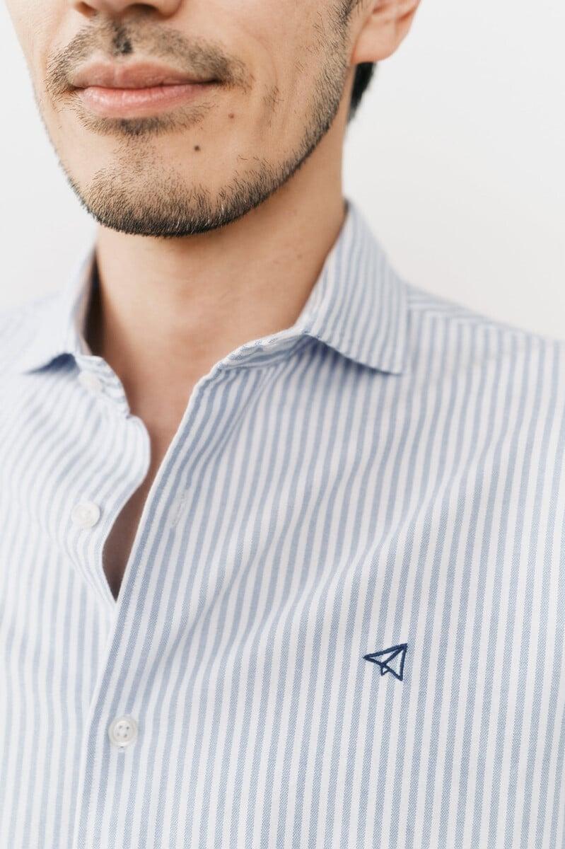 Cortefiel Camisa oxford raya candela manga larga Los más vendidos