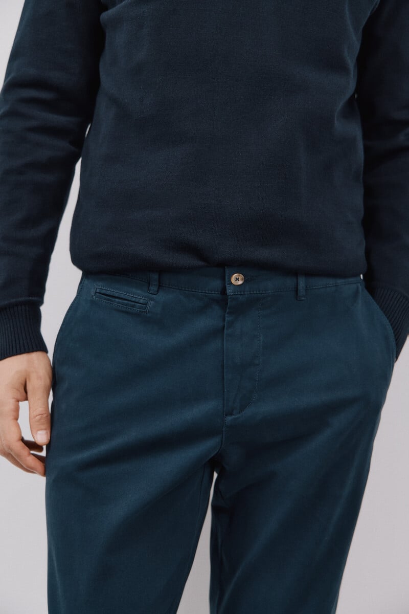 Cortefiel Pantalón chino slim fit Rebajas online