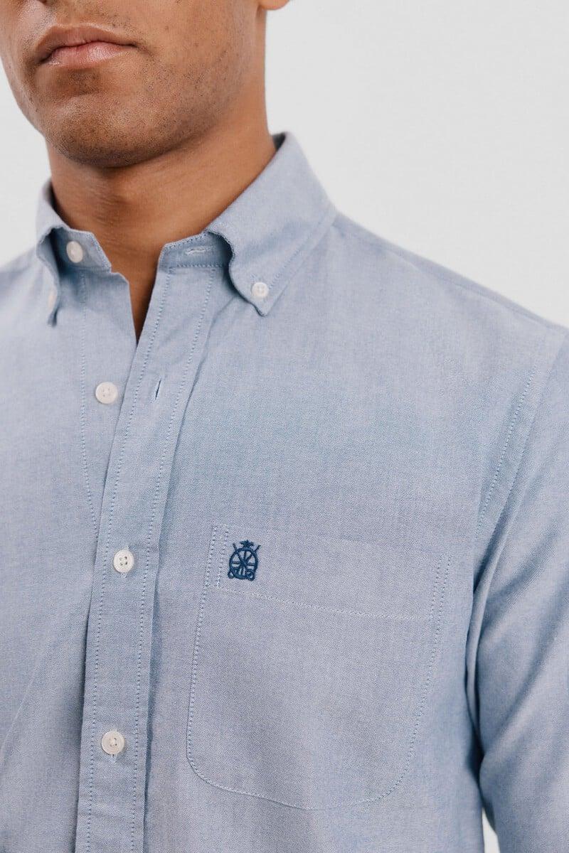 Cortefiel Camisa oxford liso Solo queda un día