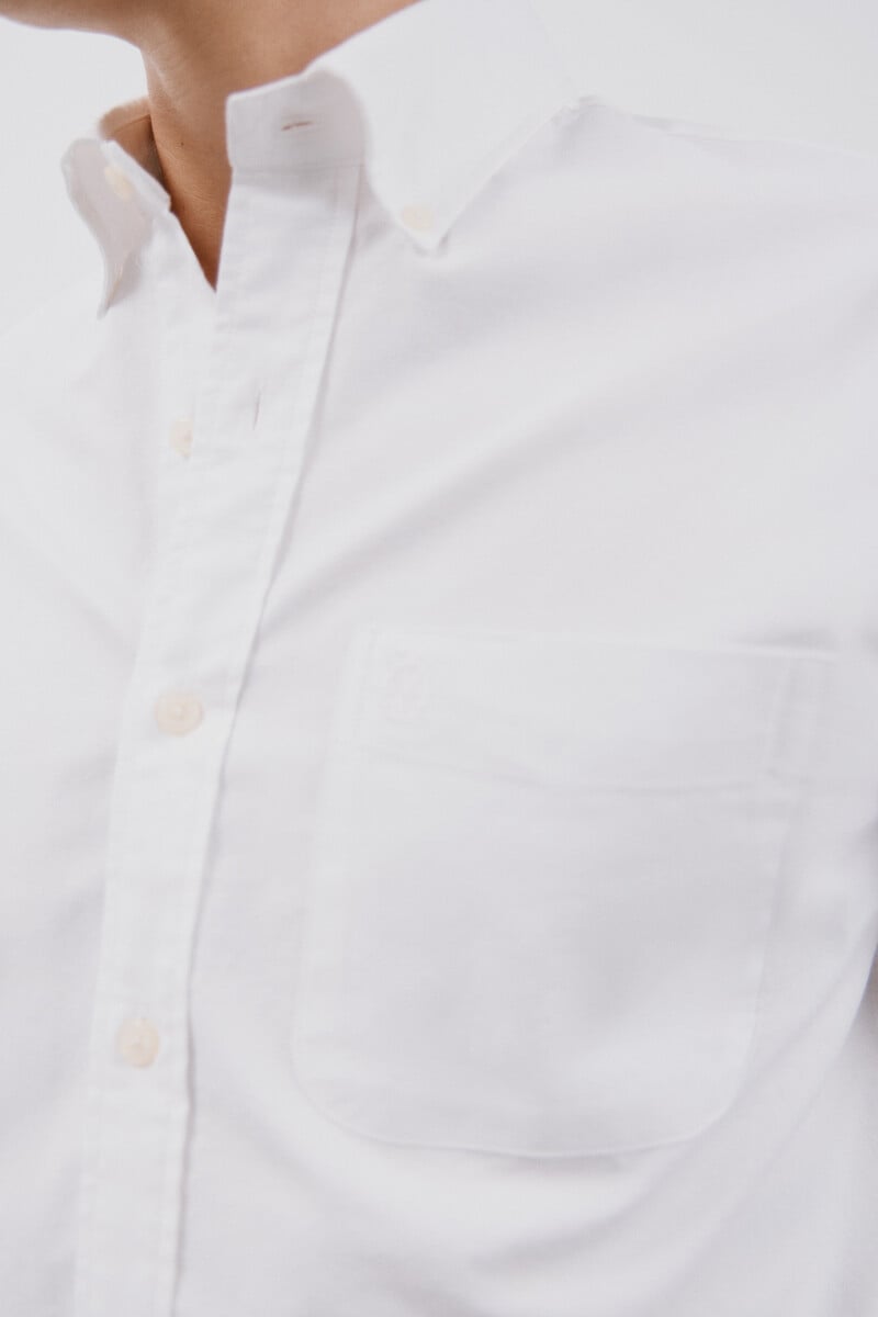 Cortefiel Camisa oxford liso Superdescuento