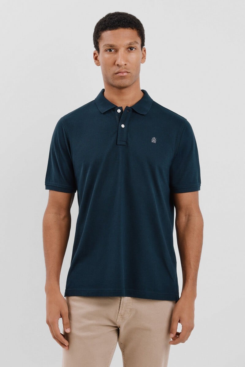 Cortefiel Polo básico piqué Última moda
