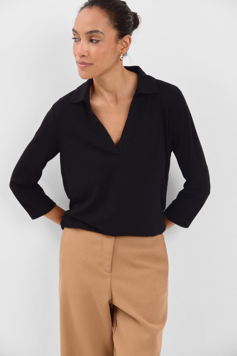 Cortefiel Camiseta cuello polo Rebajas baratas