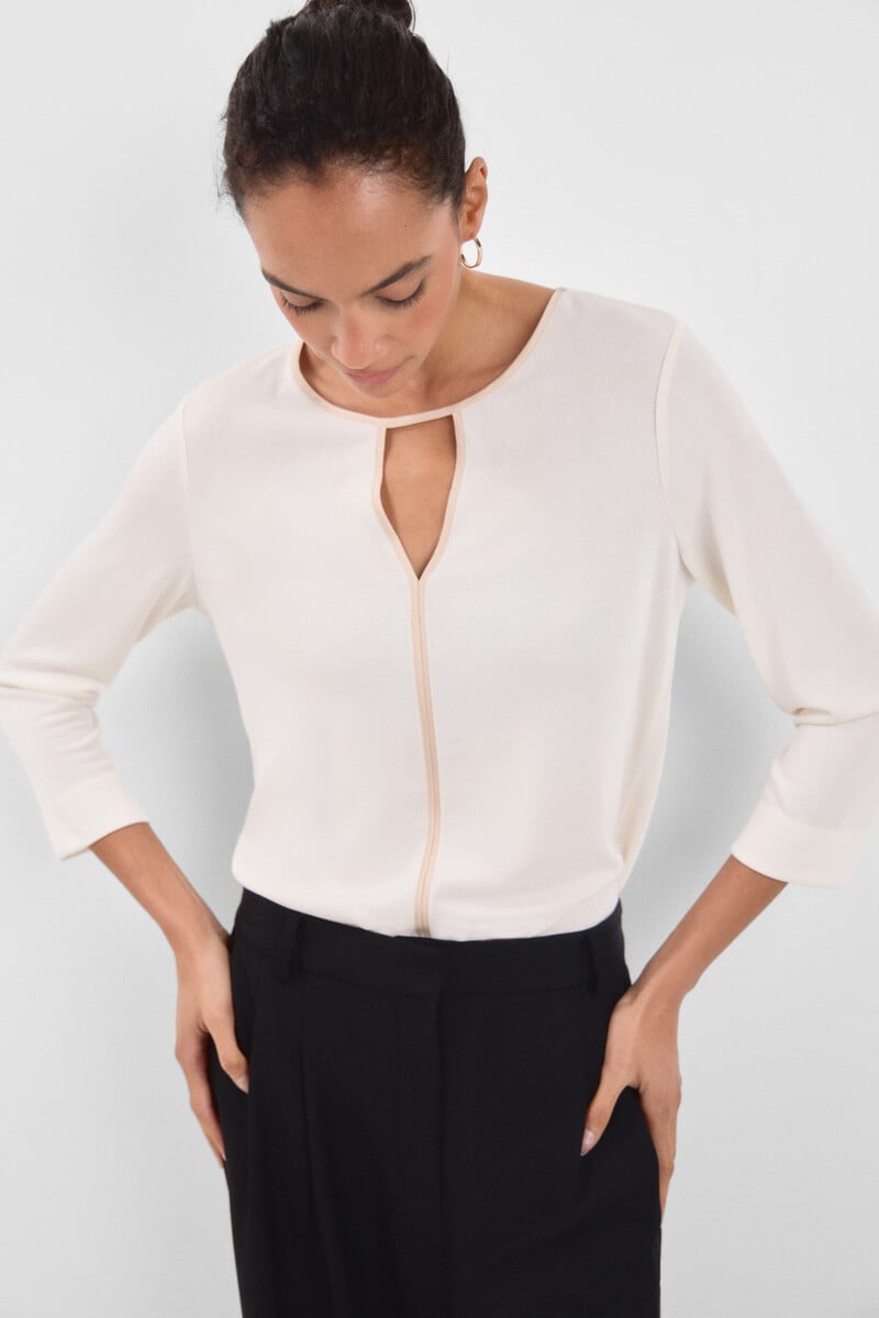 Cortefiel Top de punto lágrima Rebajas online