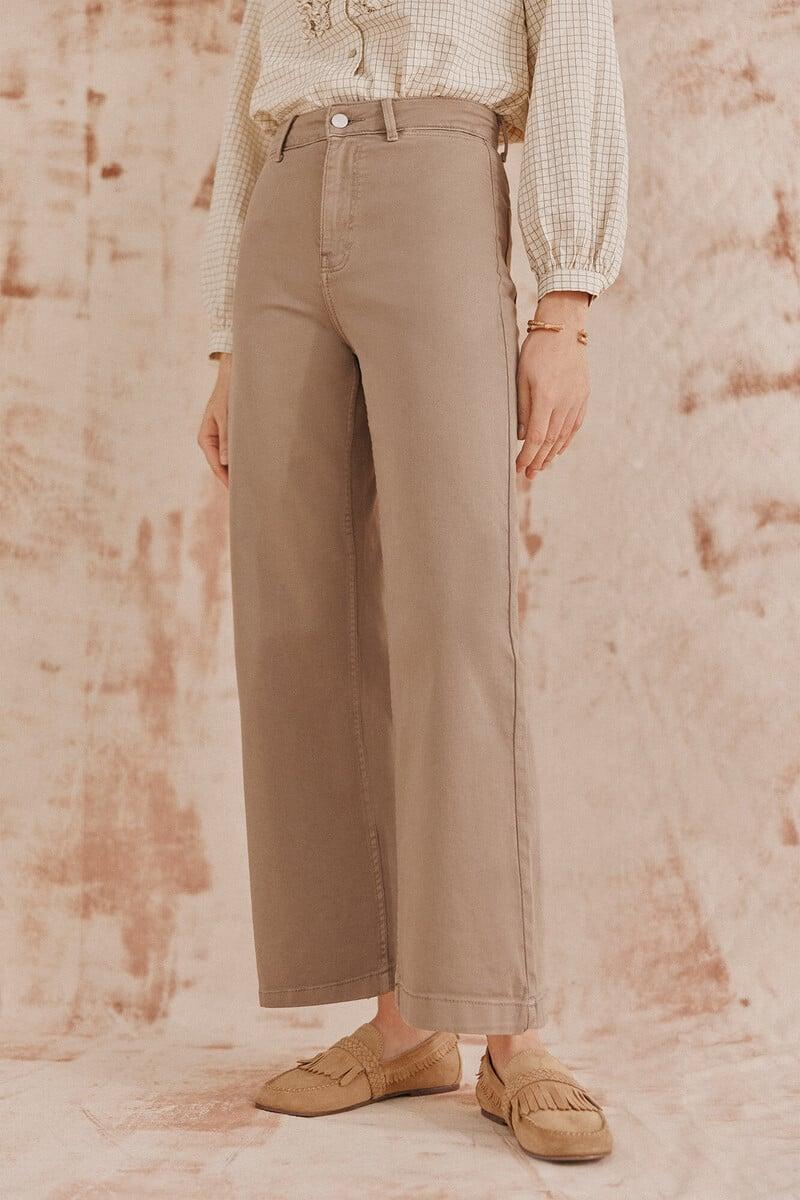 Cortefiel Briana. Jeans wide leg Oferta especial