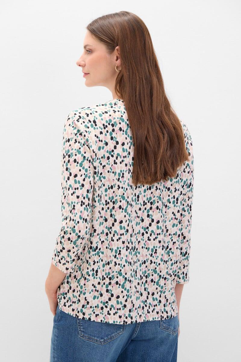 Cortefiel Camiseta básica fluida Última moda