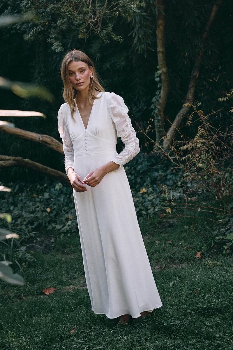 Cortefiel Vestido de novia Silvina Devoluciones gratuitas