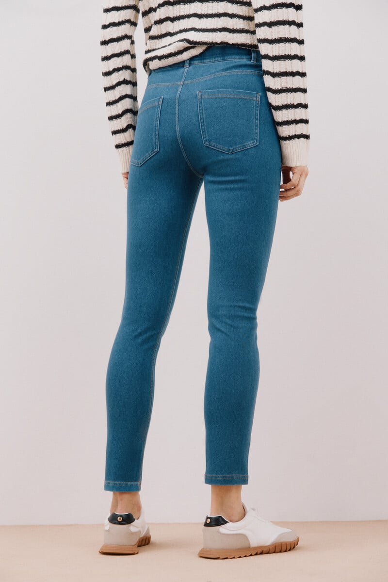 Cortefiel Legging tipo vaquero Outlet online