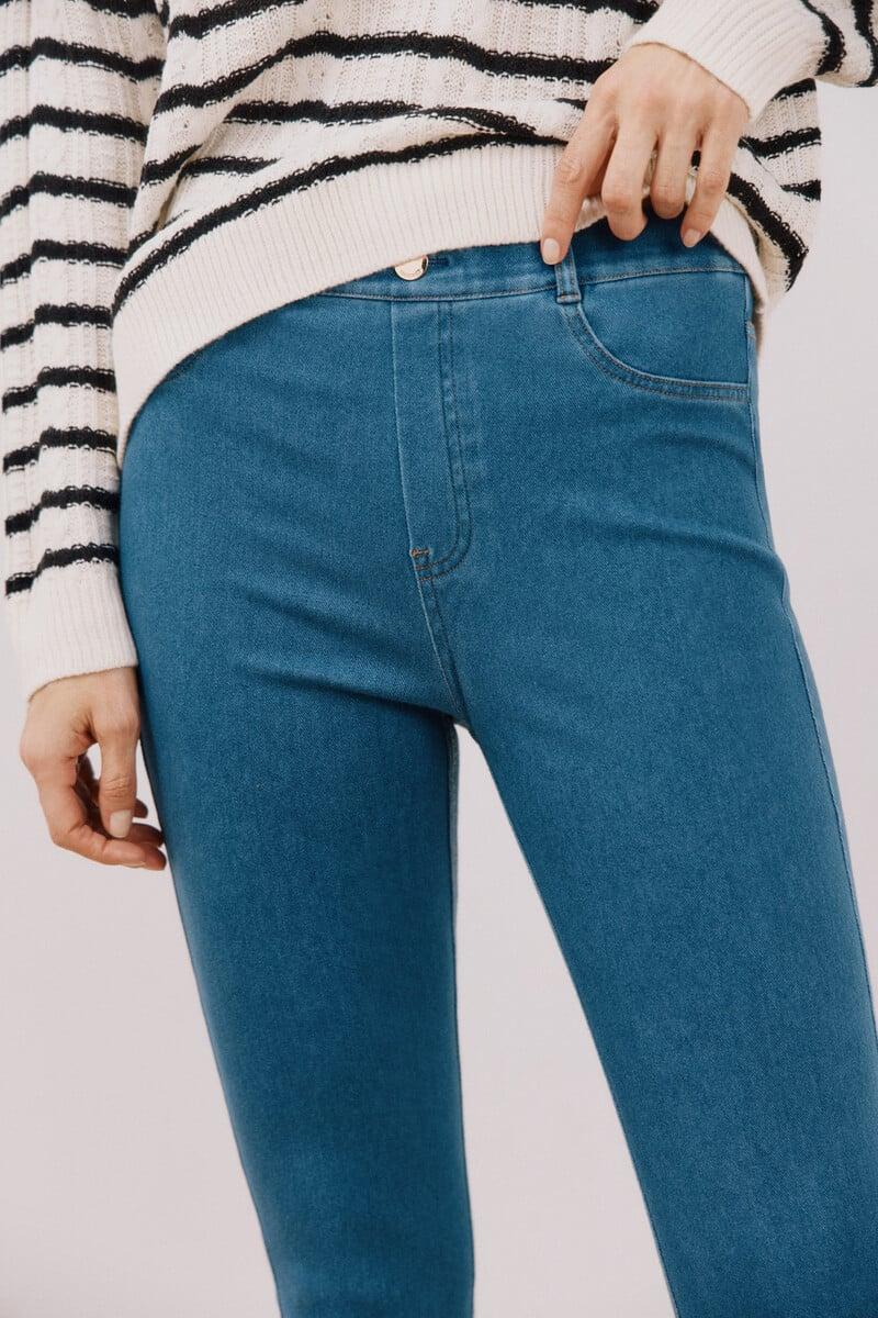 Cortefiel Legging tipo vaquero Outlet online