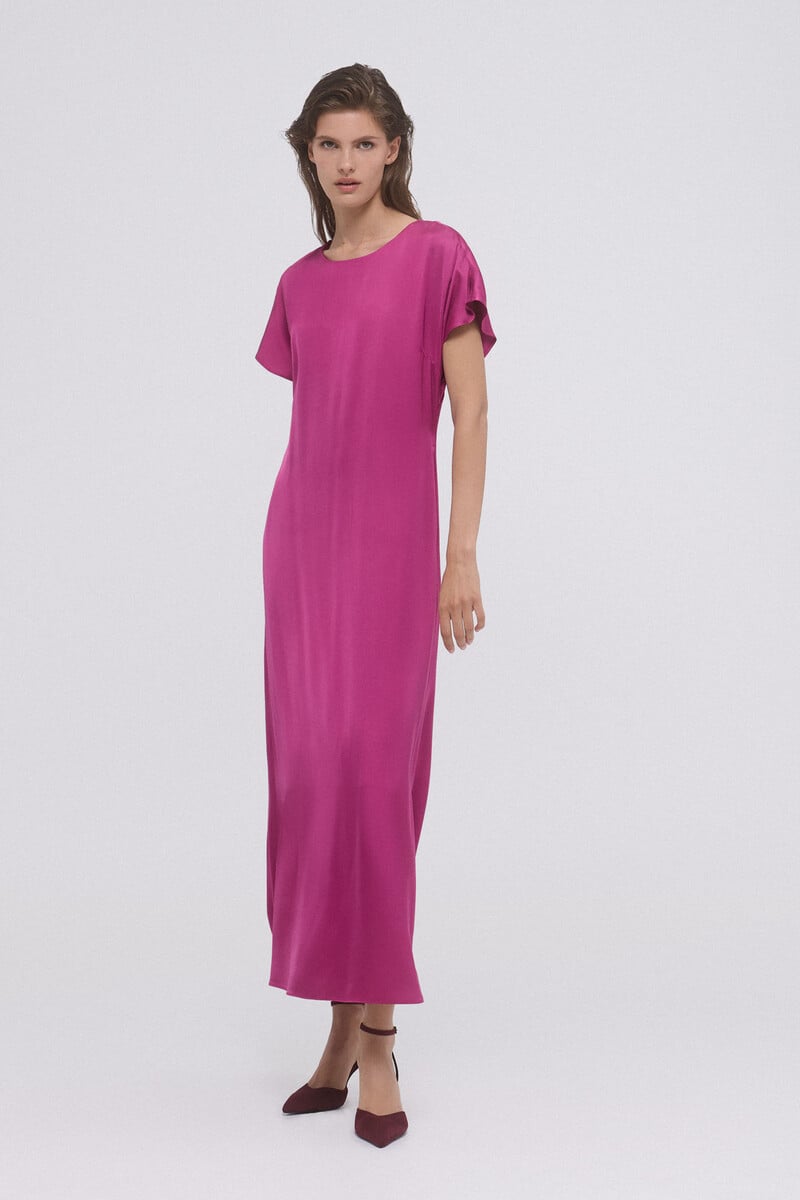 Cortefiel Vestido túnica fluido Tienda