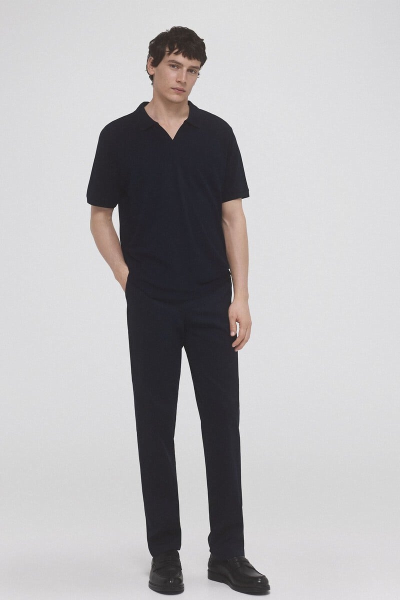 Cortefiel Polo piqué tencel