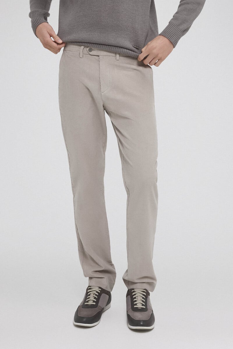 Cortefiel Pantalón chino premium flex regular fit Oferta exclusiva