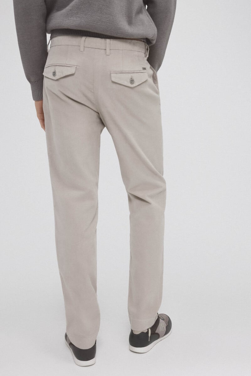 Cortefiel Pantalón chino premium flex regular fit Oferta exclusiva