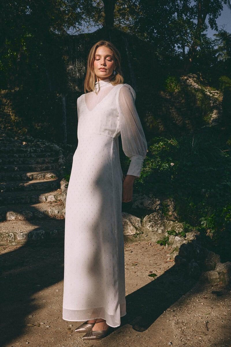 Cortefiel Vestido de novia Francisca Ofertas de temporada