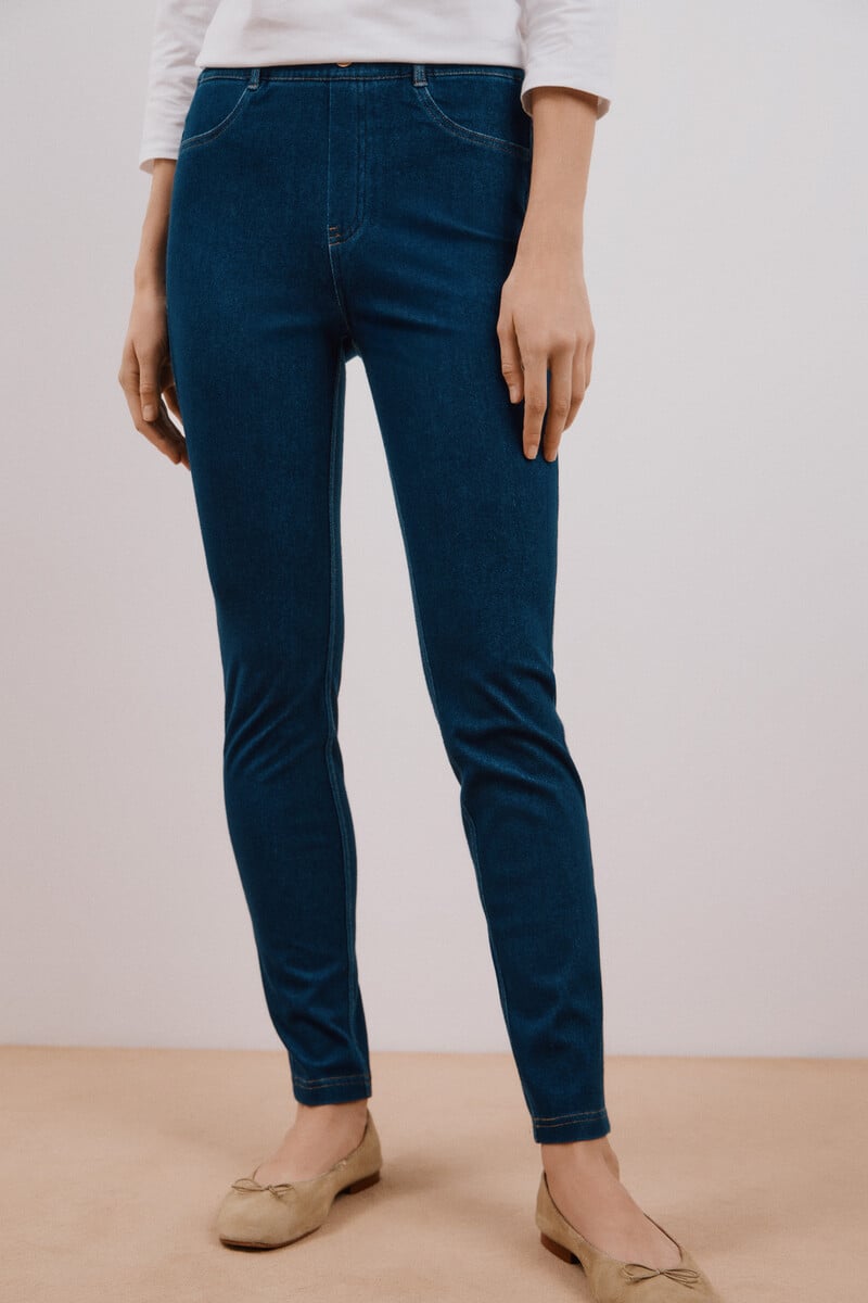 Cortefiel Legging tipo vaquero Ofertas especiales