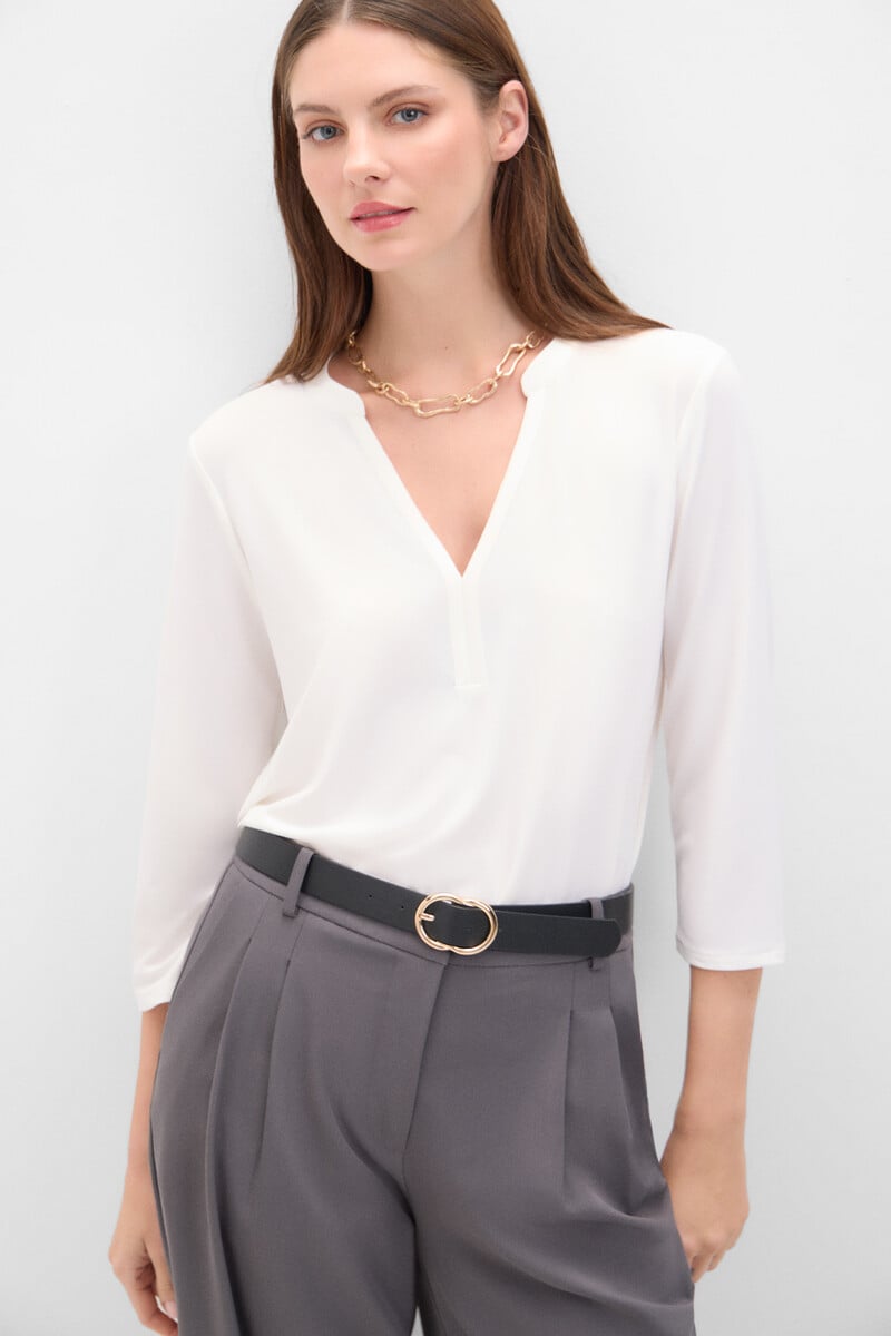 Cortefiel Camiseta básica fluida En oferta