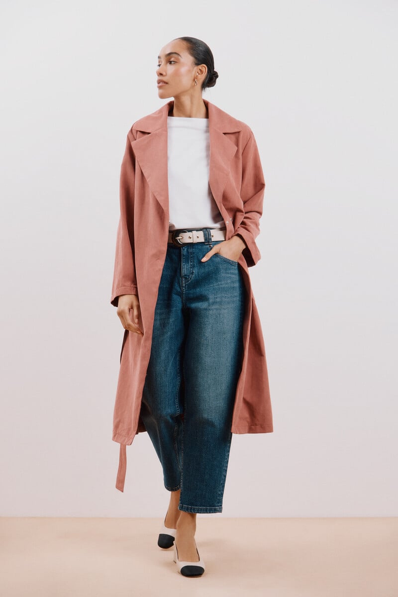 Cortefiel Gabardina fluida waterrepelent COMPRAR AHORA