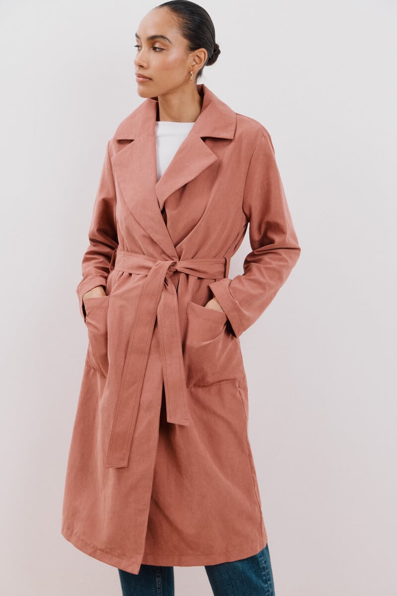 Cortefiel Gabardina fluida waterrepelent COMPRAR AHORA