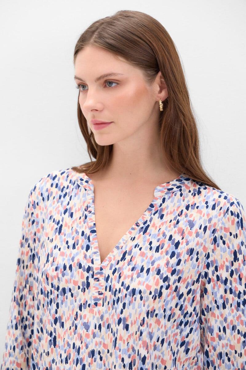 Cortefiel Camiseta básica fluida Tienda de fábrica