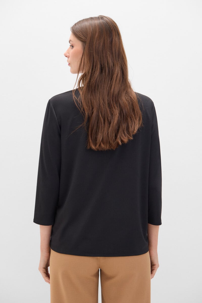 Cortefiel Camiseta básica fluida Limitado a 3 días