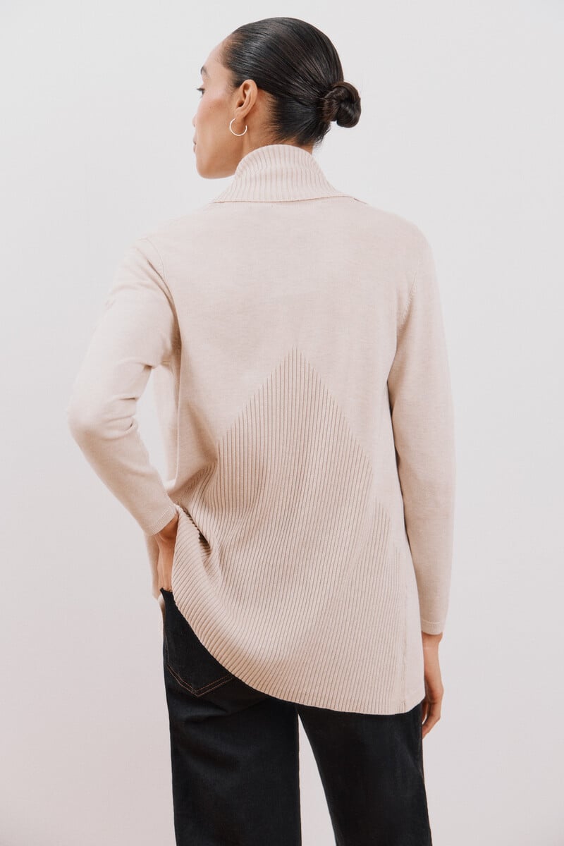 Cortefiel Chaqueta cuello chal En oferta