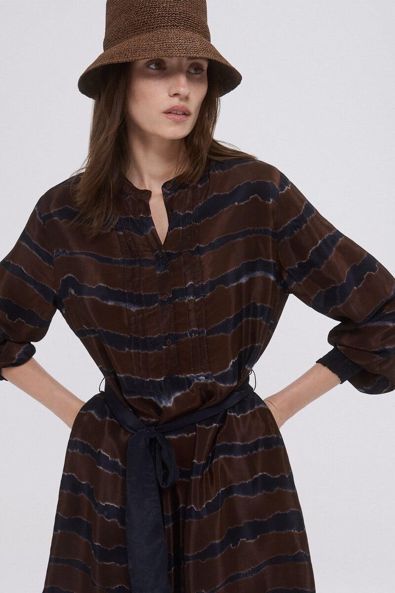 Cortefiel Vestido túnica estampado Ofertas de temporada