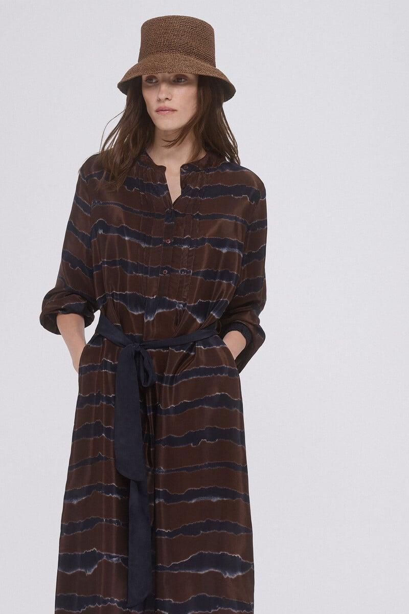 Cortefiel Vestido túnica estampado Ofertas de temporada