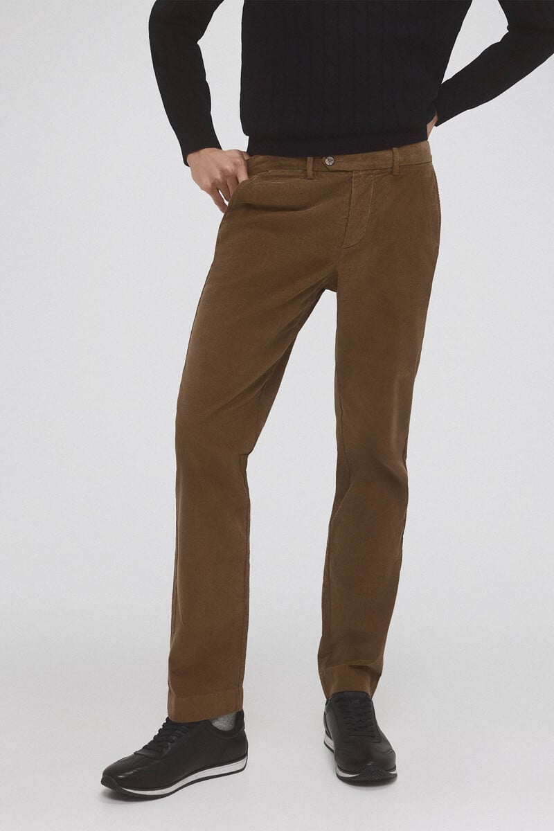 Cortefiel Pantalón chino premium flex regular fit Devoluciones gratuitas