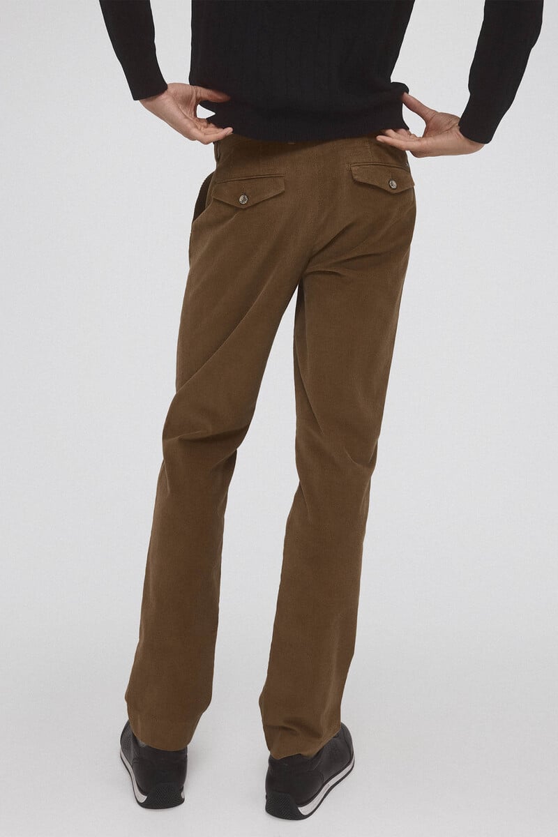 Cortefiel Pantalón chino premium flex regular fit Devoluciones gratuitas