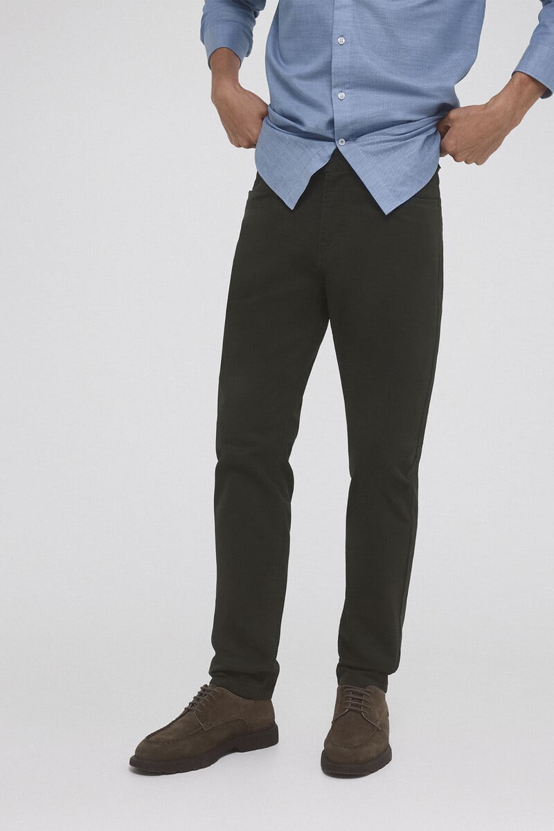 Cortefiel Pantalón 5 bolsillos slim fit En oferta