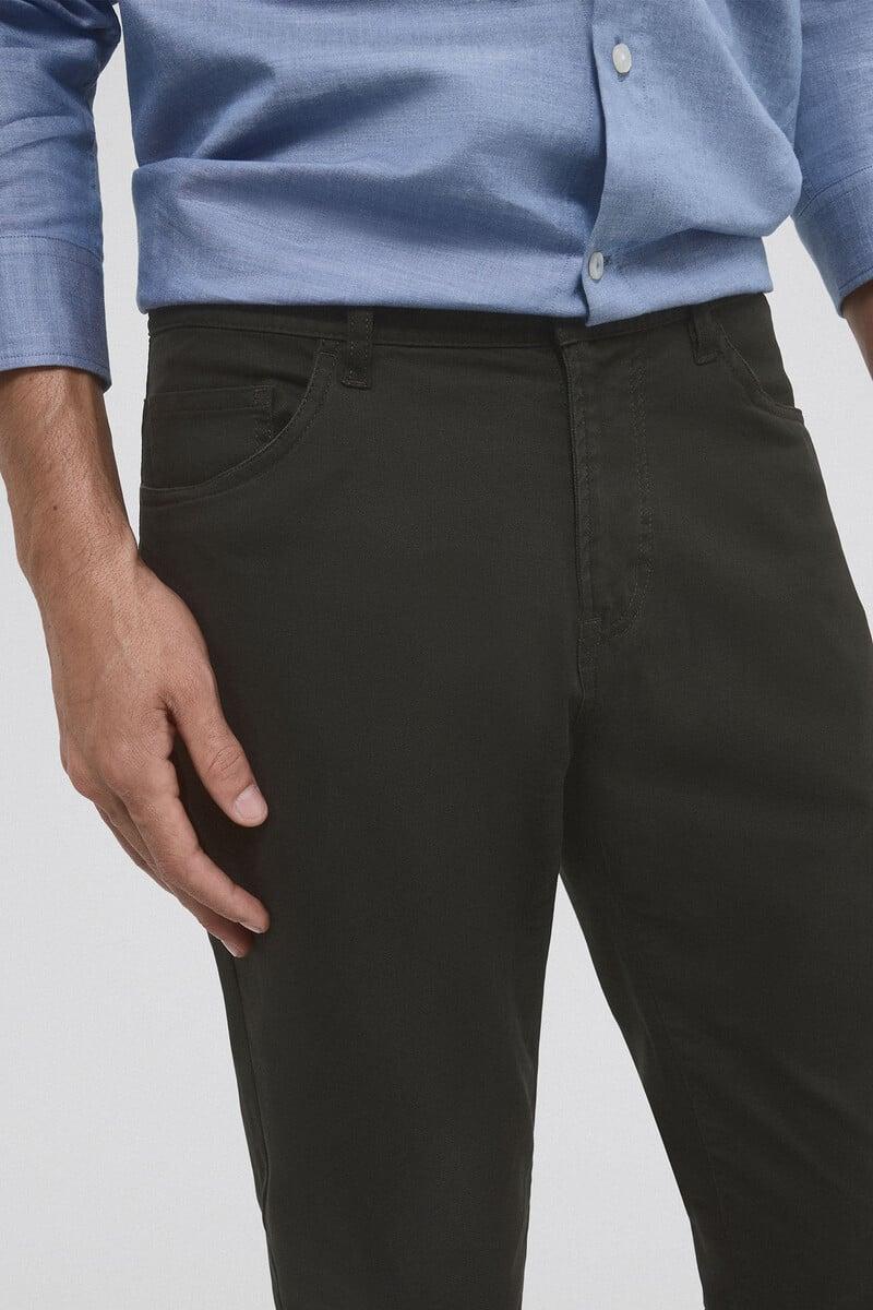 Cortefiel Pantalón 5 bolsillos slim fit En oferta