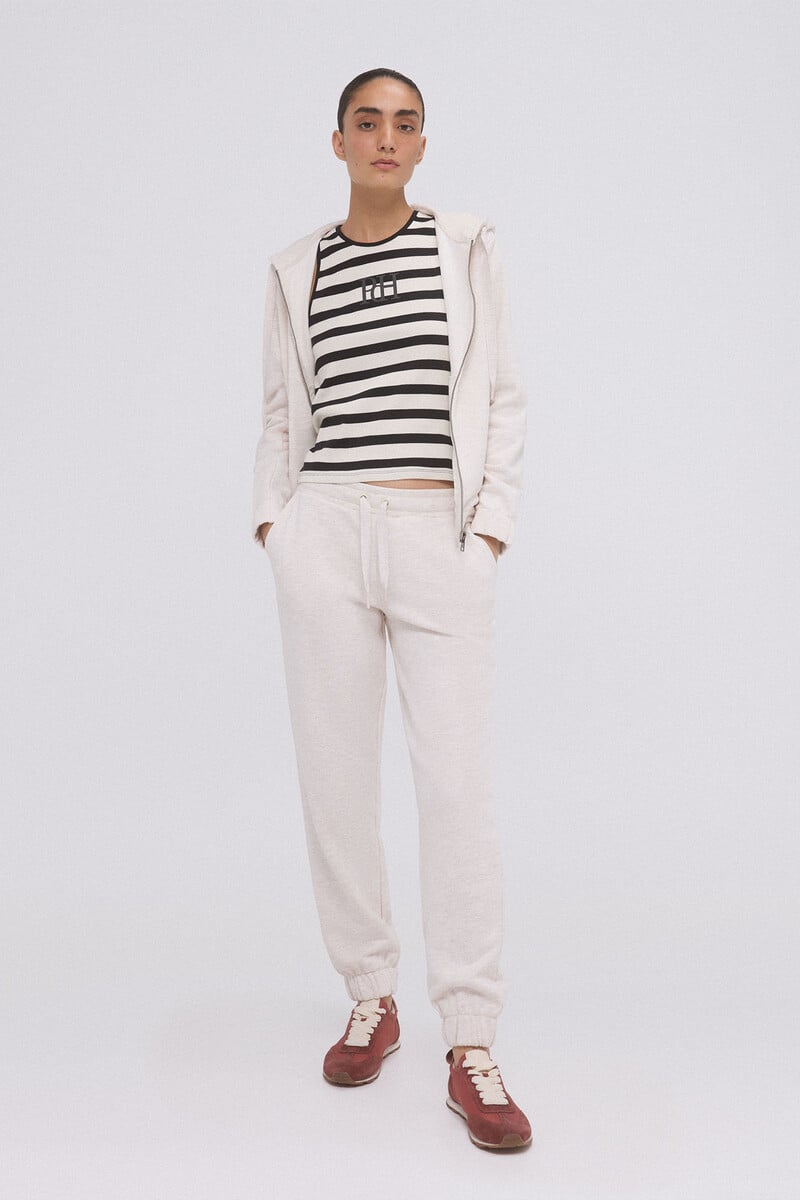 Cortefiel Pantalón felpa Gran oferta